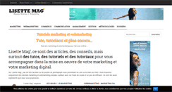 Desktop Screenshot of lisette-mag.com